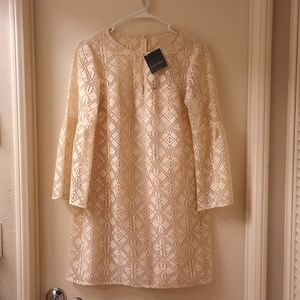 NWT, Nanette Lepore Ivory Let it Rock Dress🌹